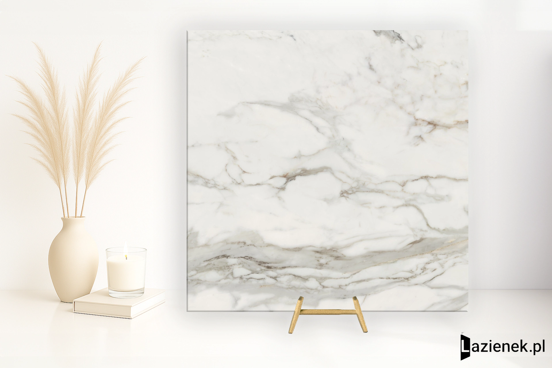 Cotto D'este Allure Calacatta gładka 120x120 cm gr. 7 mm - płytka rektyfikowana / EK8AR18